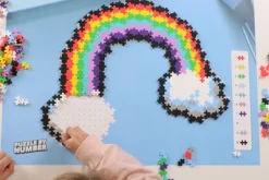 Plus-Plus Puzzle By Number Rainbow