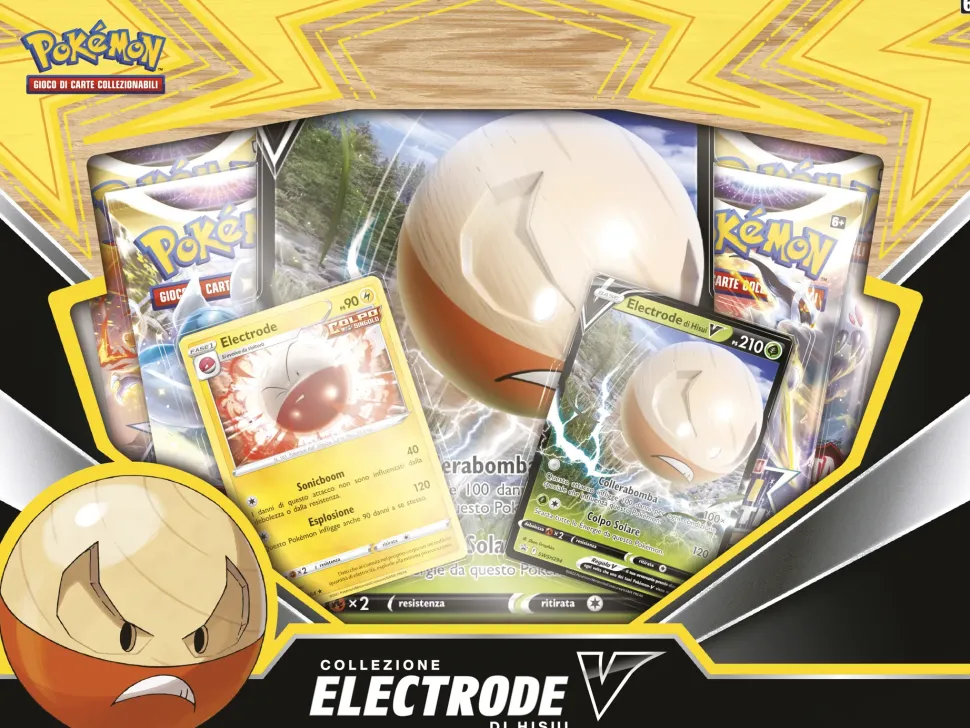 Pokemon Collezione Electrode Di Hisui-V