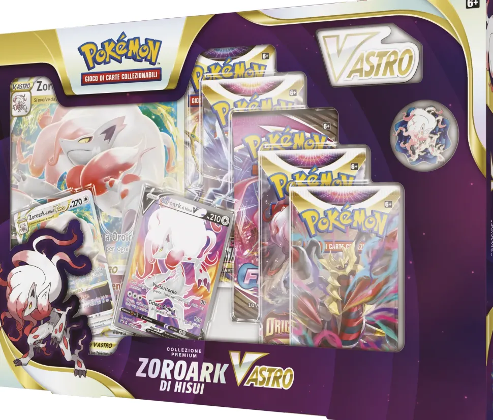 Pokemon Collezione Premium Zoroark Di Hisui V-Astro
