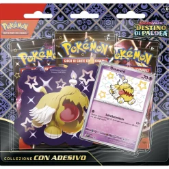 Pokemon Destino Di Paldea Collezione Con Adesivo