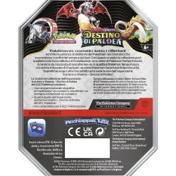 Pokemon Destino Di Paldea Tin Da Collezione Assortito