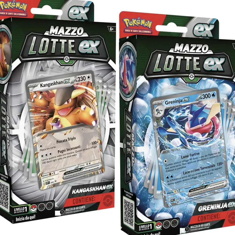 Pokemon Pokemon Mazzo Lotte Ex Kangaskhan E Greninja