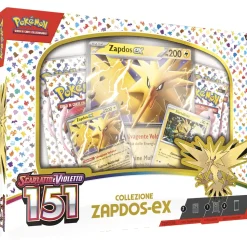 Pokemon Scarlatto E Violetto 151 Collezione Zapdos Ex