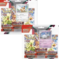 Pokemon Scarlatto E Violetto Sv3 Ossidiana Infuocata 3 Pack Blister