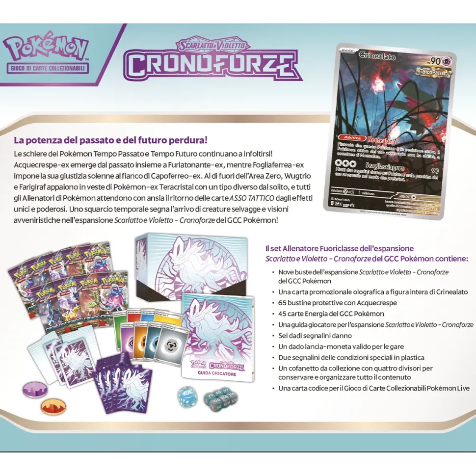 Pokemon Set Allenatore Fuoriclasse Cronoforze