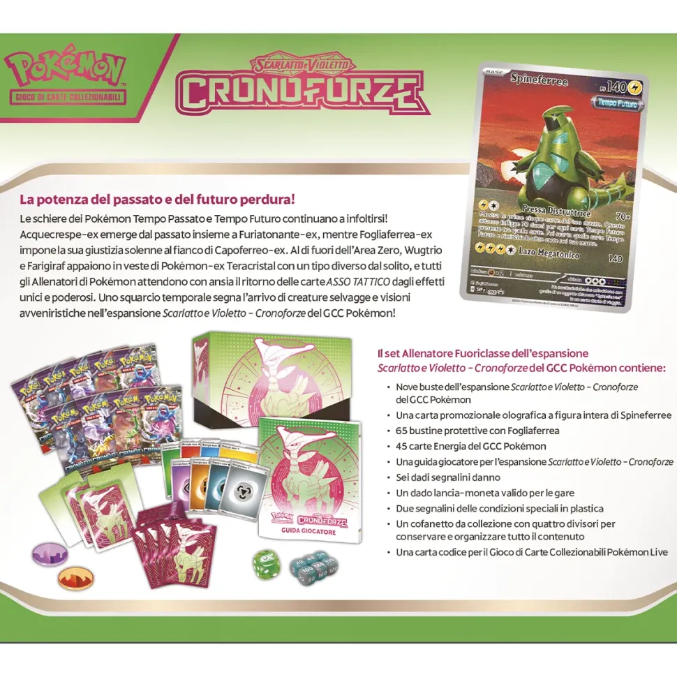 Pokemon Set Allenatore Fuoriclasse Cronoforze