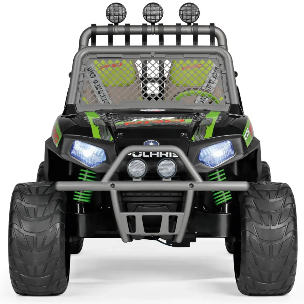 Polaris Rzr Pro Green Shadow- Peg Perego La Nuova Dimensione Del Divertimento.