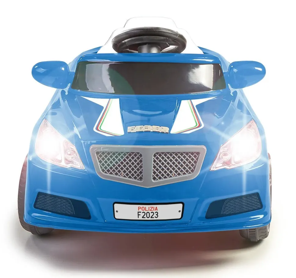 Polizia Di Stato Twinkle Car, Auto Elettrica Polizia Di Stato Con Radiocomando E Luci; Per Bambini/E Dai 3 Anni