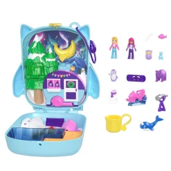 Polly Pocket Cofanetto Gufetto Pigiama Party Invernale