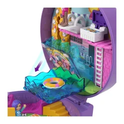 Polly Pocket Cofanetto Partita Di Calcio Con Accessori, Giocattolo Per Bambini 4+ Anni, Hcg14