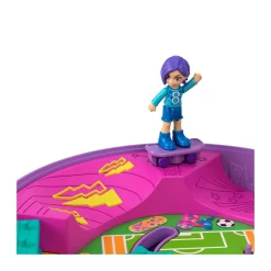 Polly Pocket Cofanetto Partita Di Calcio Con Accessori, Giocattolo Per Bambini 4+ Anni, Hcg14
