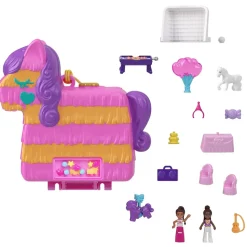 Polly Pocket Cofanetto Playset Festa Con La Pinata
