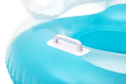 Poltrona Doppia Con Schienale, Cm.188 117, Con Maniglie