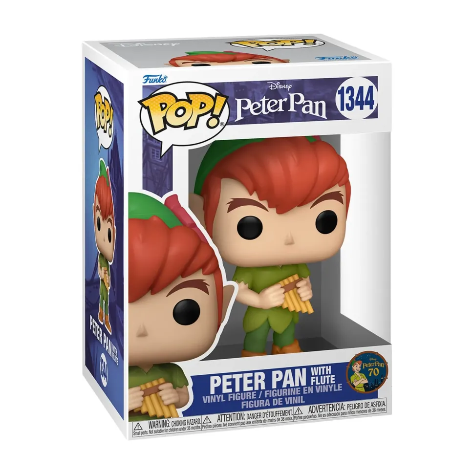 Pop Disney: Peter Pan70Th- Peter W/Flute