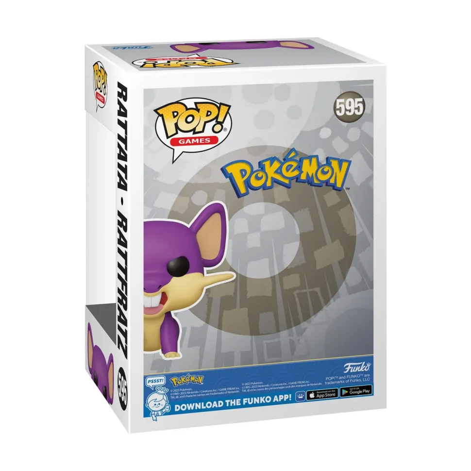 Pop Games: Pokemon- Rattata(Emea)