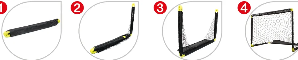 Porta Calcio Pieghevole Football Striker