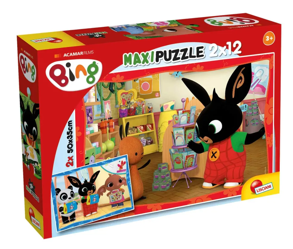 Puzzle Supermaxi 12+12 Bing A Scuola!