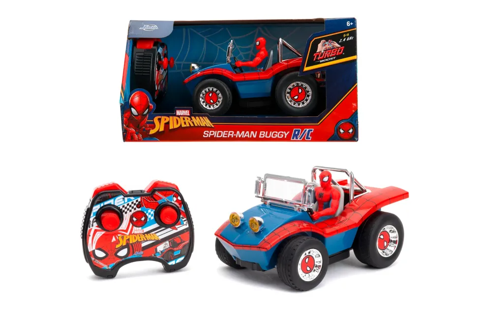 Radiocomando Man Buggy Di Spiderman In Scala 1:24.