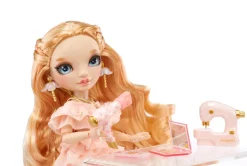 Rainbow High Fashion Doll Serie 5: Victoria Whitman. Bambola Rosa Chiaro Con Vestito Alla Moda E Oltre 10 Accessori Di Gioco Colorati