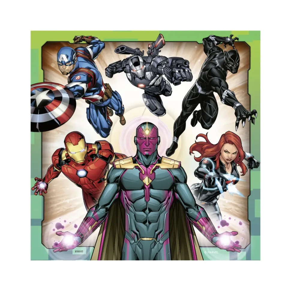 Ravensburger 3 Puzzle 49 Pezzi Avengers