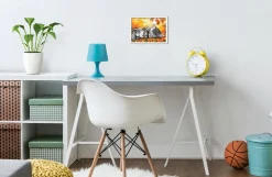 Ravensburger Creart Per Bambini, Kit Per Dipingere Con I Numeri, 9+, Serie E, Gattini In Autunno