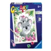 Ravensburger Creart Per Bambini, Kit Per Dipingere Con I Numeri, 9+, Serie D, Sweet Koala