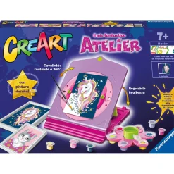 Ravensburger Creart Per Bambini, Kit Per Dipingere Con I Numeri, 7+, Atelier Unicorn