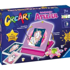 Ravensburger Creart Per Bambini, Kit Per Dipingere Con I Numeri, 7+, Atelier Unicorn