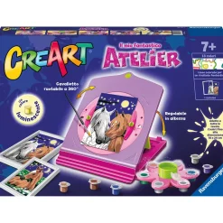 Ravensburger Creart Per Bambini, Kit Per Dipingere Con I Numeri, 7+, Atelier Cavalli