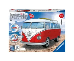 Ravensburger 3D Puzzle Camper Volkswagen T1, 162 Pezzi, 8+ Anni