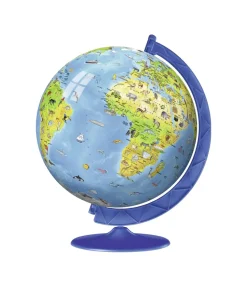 Ravensburger 3D Puzzle Globo, 180 Pezzi, 6+ Anni