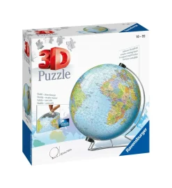 Ravensburger 3D Puzzle Globo, 540 Pezzi, 10+ Anni