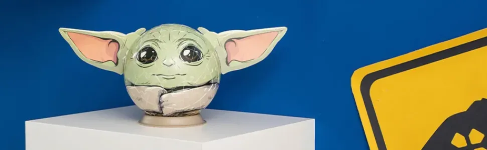 Ravensburger 3D Puzzle Grogu Con Le Orecchie, 72 Pezzi, 6+ Anni