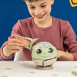 Ravensburger 3D Puzzle Grogu Con Le Orecchie, 72 Pezzi, 6+ Anni