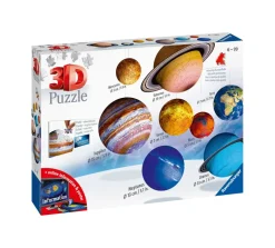 Ravensburger 3D Puzzle Il Sistema Planetario, 540 Pezzi, 6+ Anni