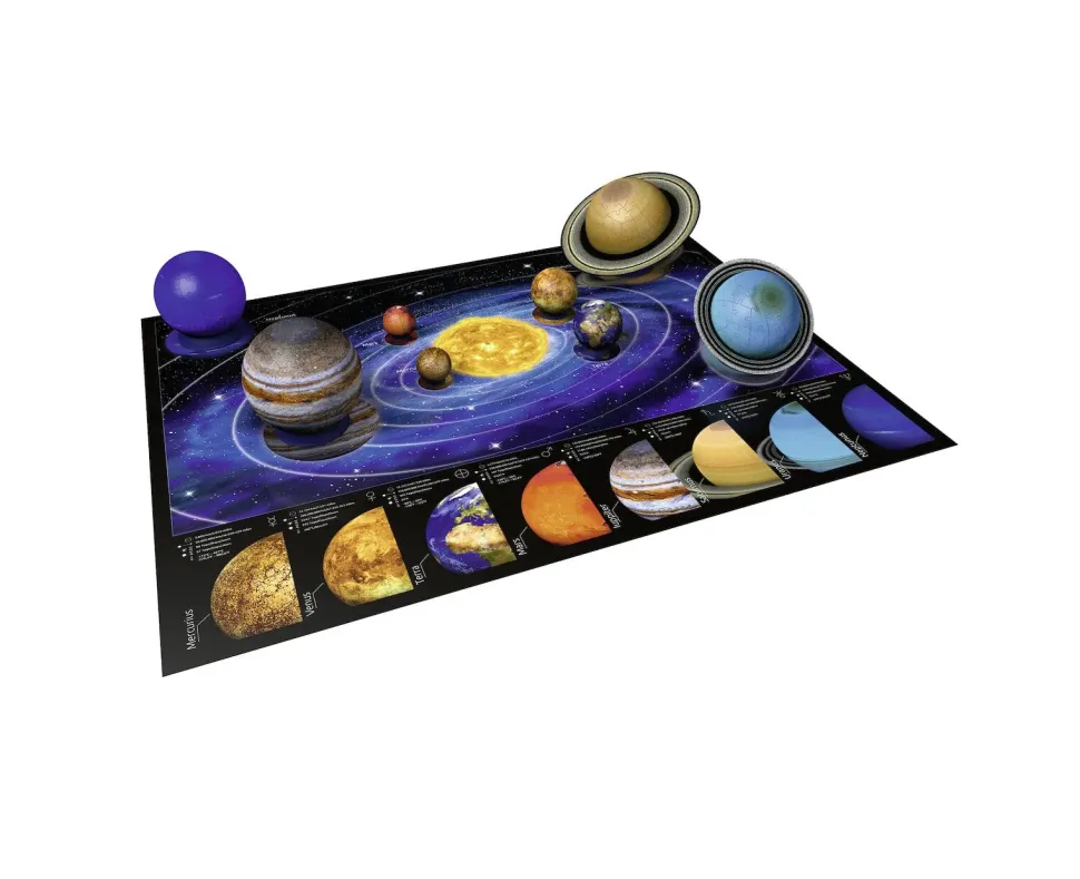 Ravensburger 3D Puzzle Il Sistema Planetario, 540 Pezzi, 6+ Anni