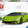 Ravensburger 3D Puzzle Lamborghini Huracan Evo Verde, 108 Pezzi, 8+ Anni