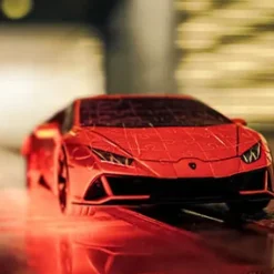 Ravensburger 3D Puzzle Lamborghini Huracan Evo Verde, 108 Pezzi, 8+ Anni