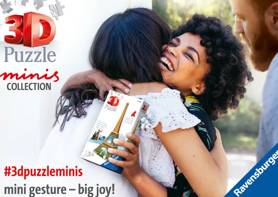 Ravensburger 3D Puzzle Mini Big Ben, 54 Pezzi, 8 Anni