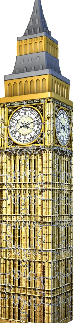 Ravensburger 3D Puzzle Mini Big Ben, 54 Pezzi, 8 Anni