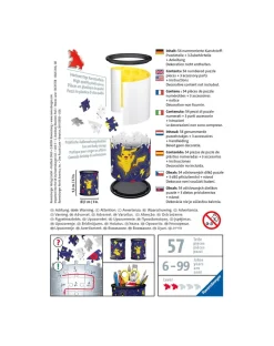 Ravensburger 3D Puzzle Portapenne Pokemon, 54 Pezzi, 6+ Anni