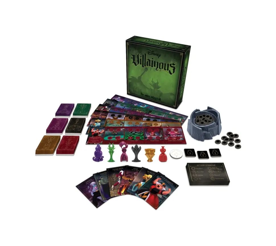 Ravensburger Disney Villainous, The Worst Takes It All, Gioco Di Strategia, Gioco Da Tavolo 2-6 Giocatori, 10+ Anni