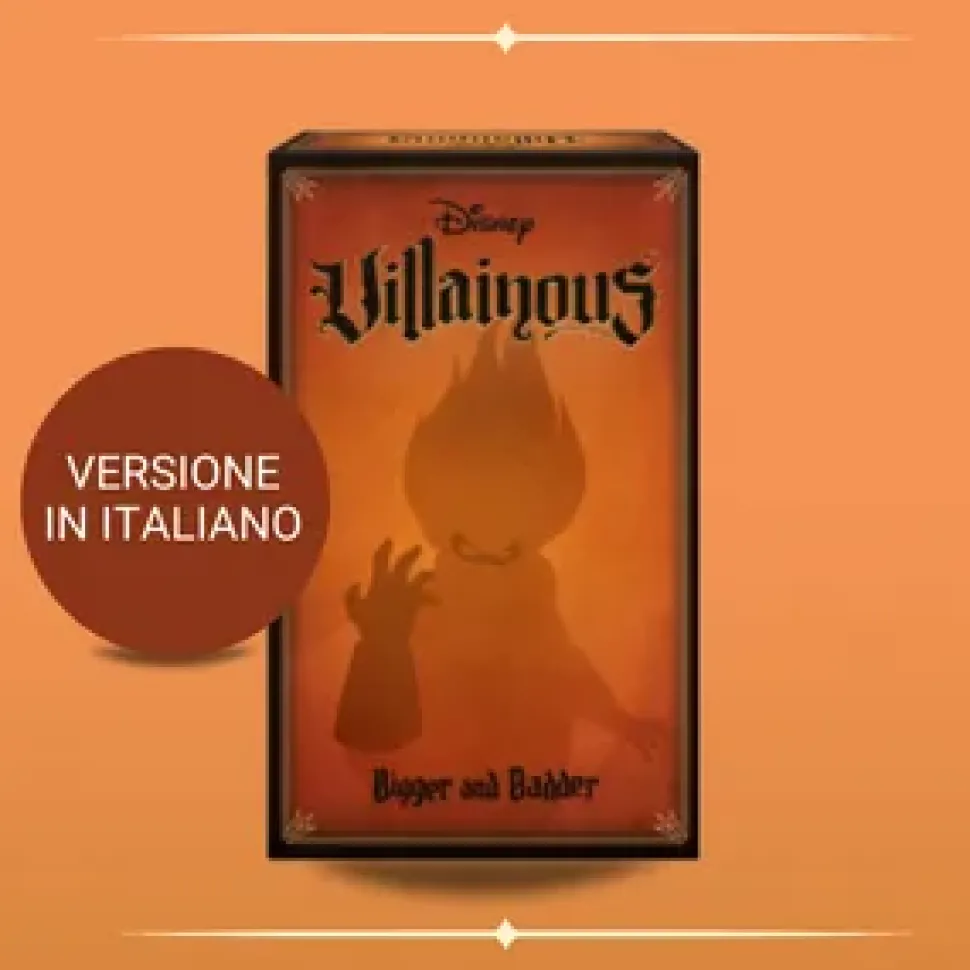 Ravensburger Disney Villainous Bigger&Badder, Gioco Di Strategia, Gioco Da Tavolo 2-3 Giocatori, 10+ Anni