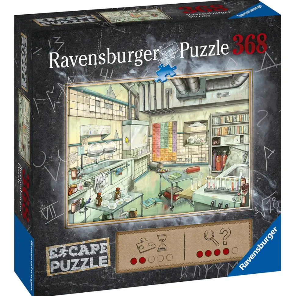 Ravensburger Escape The Puzzle Il Laboratorio Dell'Alchimista