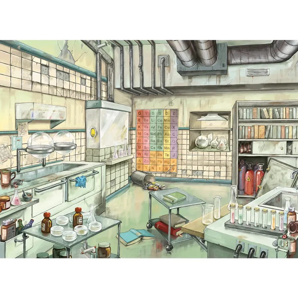 Ravensburger Escape The Puzzle Il Laboratorio Dell'Alchimista