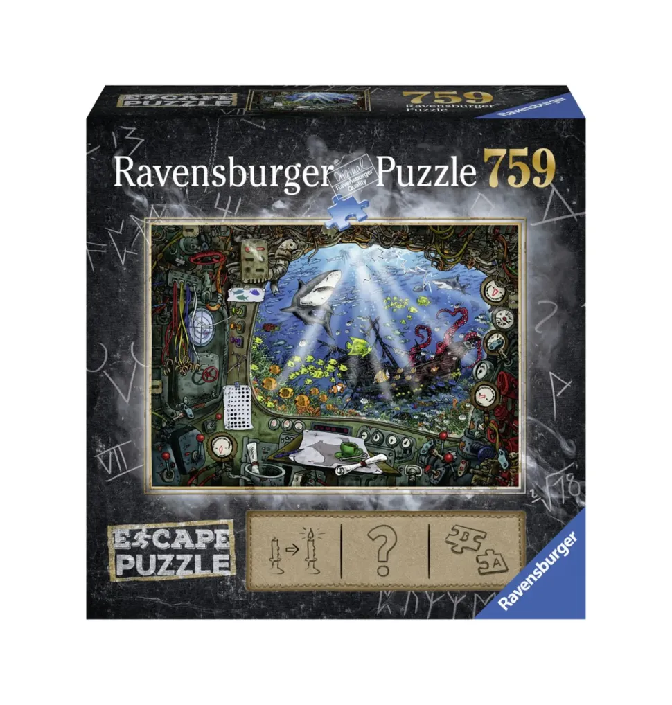 Ravensburger Escape The Puzzle Sottomarino