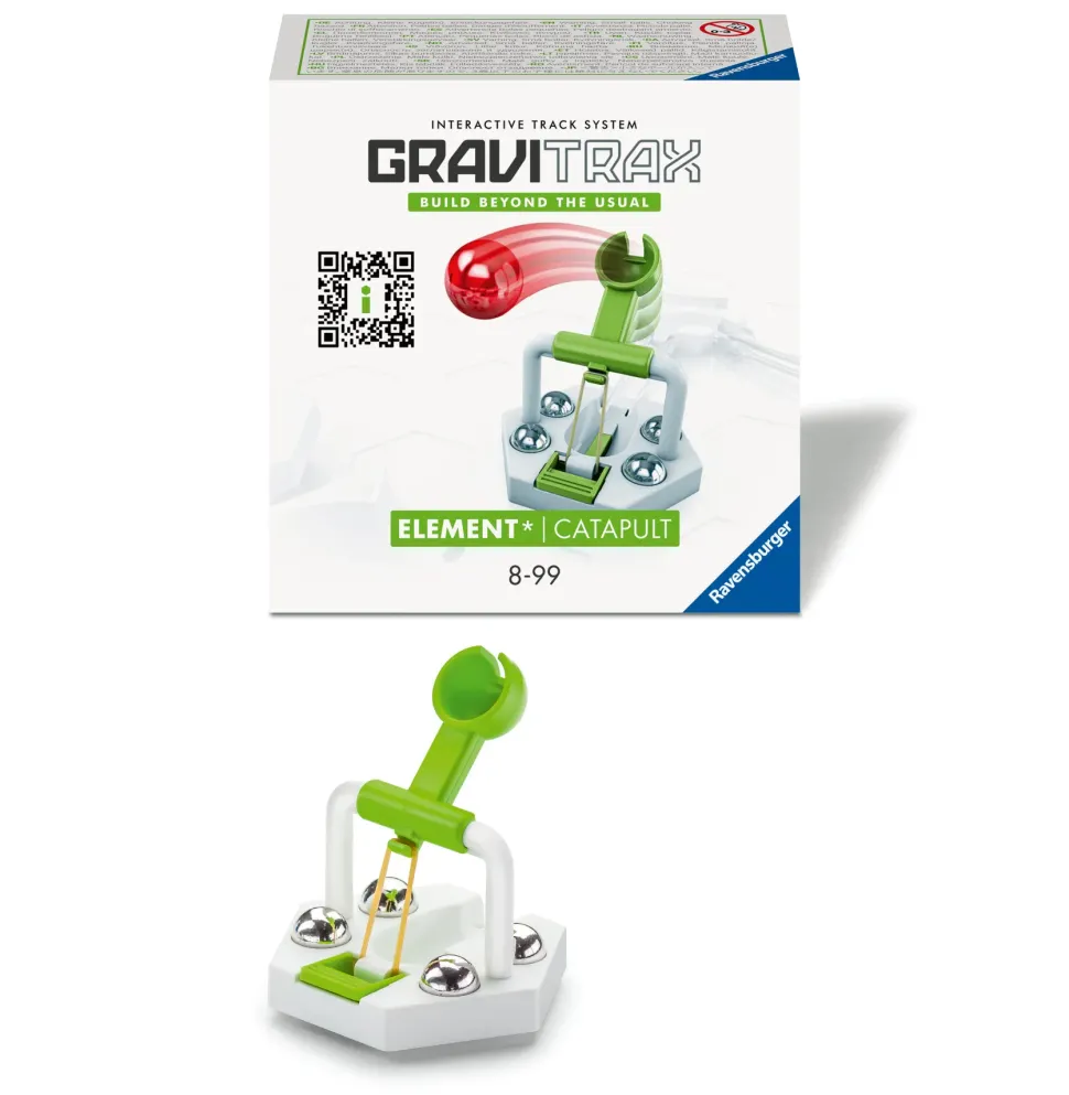 Ravensburger Gravitrax Catapult Catapulta, Gioco Innovativo Ed Educativo Stem, 8+ Anni, Accessorio