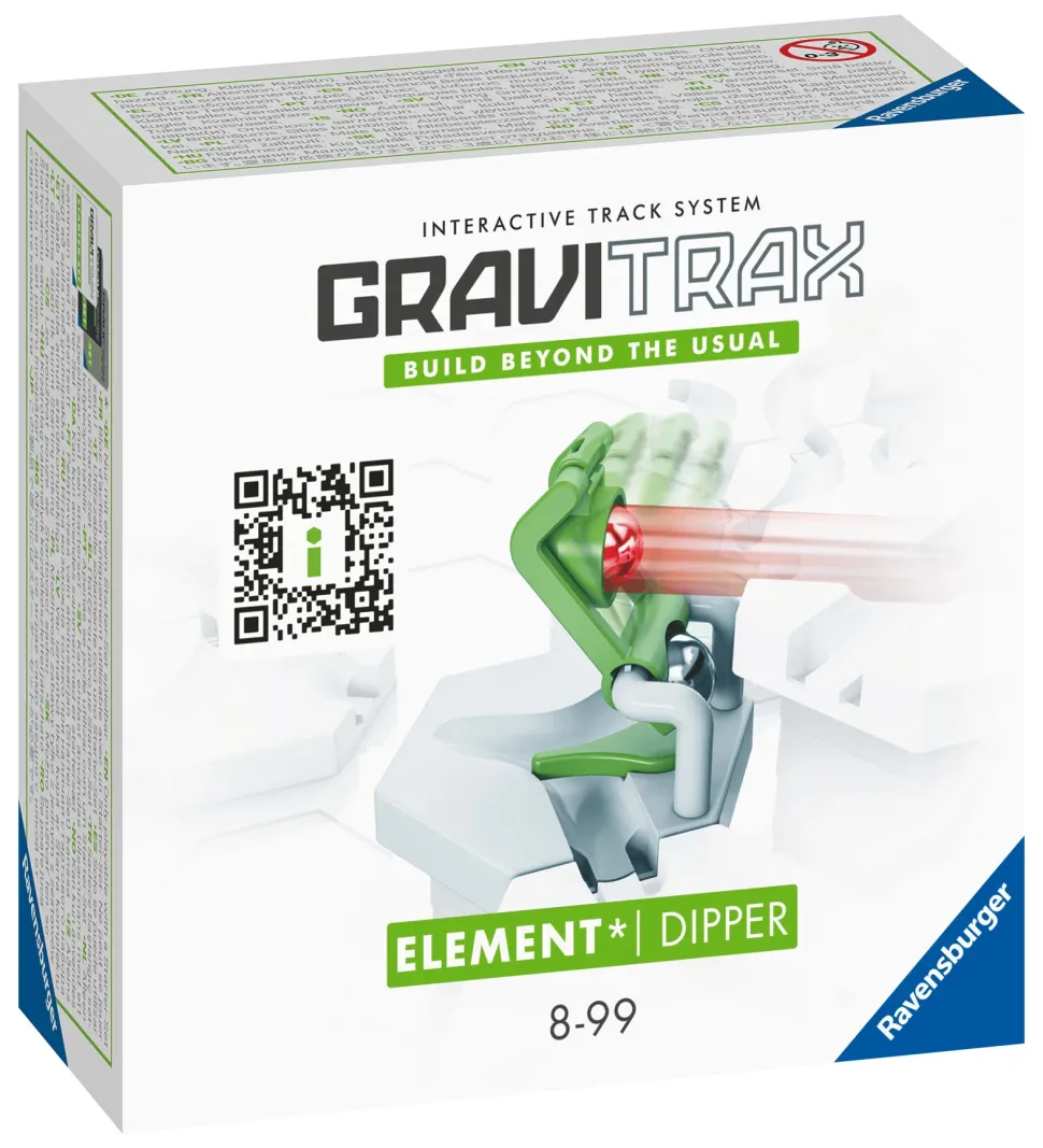 Ravensburger Gravitrax Dipper, Gioco Innovativo Ed Educativo Stem, 8+ Anni, Accessorio