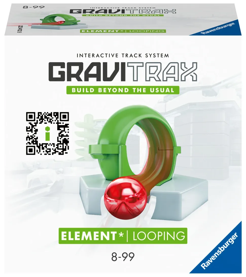 Ravensburger Gravitrax Looping Giro Della Morte, Gioco Innovativo Ed Educativo Stem, 8+ Anni, Accessorio