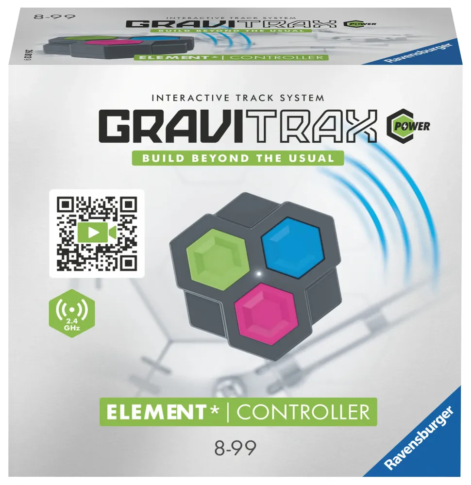 Ravensburger Gravitrax Power Element Controller, Gioco Innovativo Ed Educativo Stem, 8+ Anni, Estensione